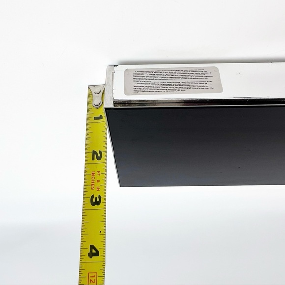 Tom Ford Store Display Plaque Sign Advertising Silver Black Metal Retail 8” - Picture 10 of 10